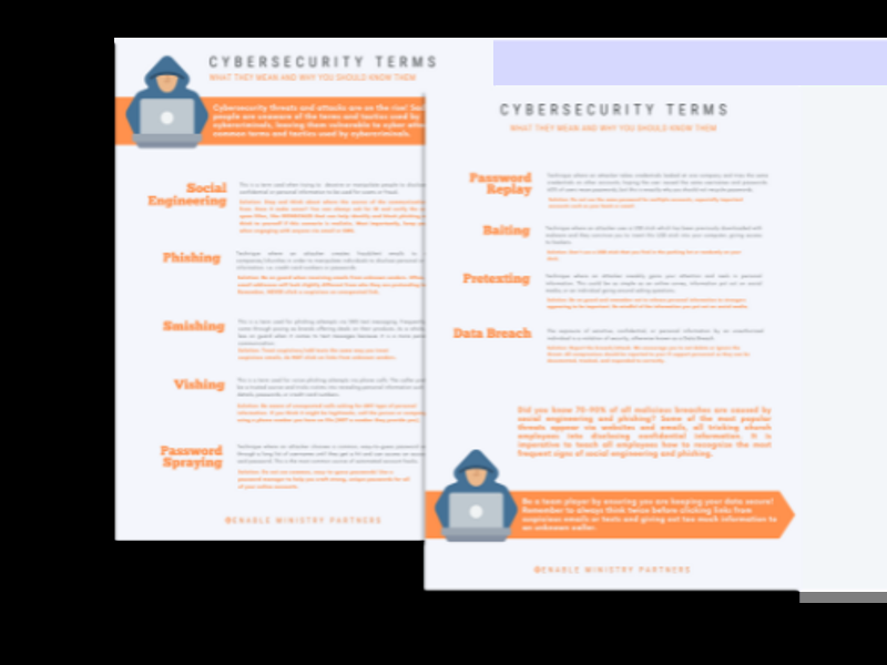 Cybersecurity Terms Cheatsheet preview